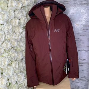 Arc'teryx Women's Ski Jacket in Deep Burgundy
